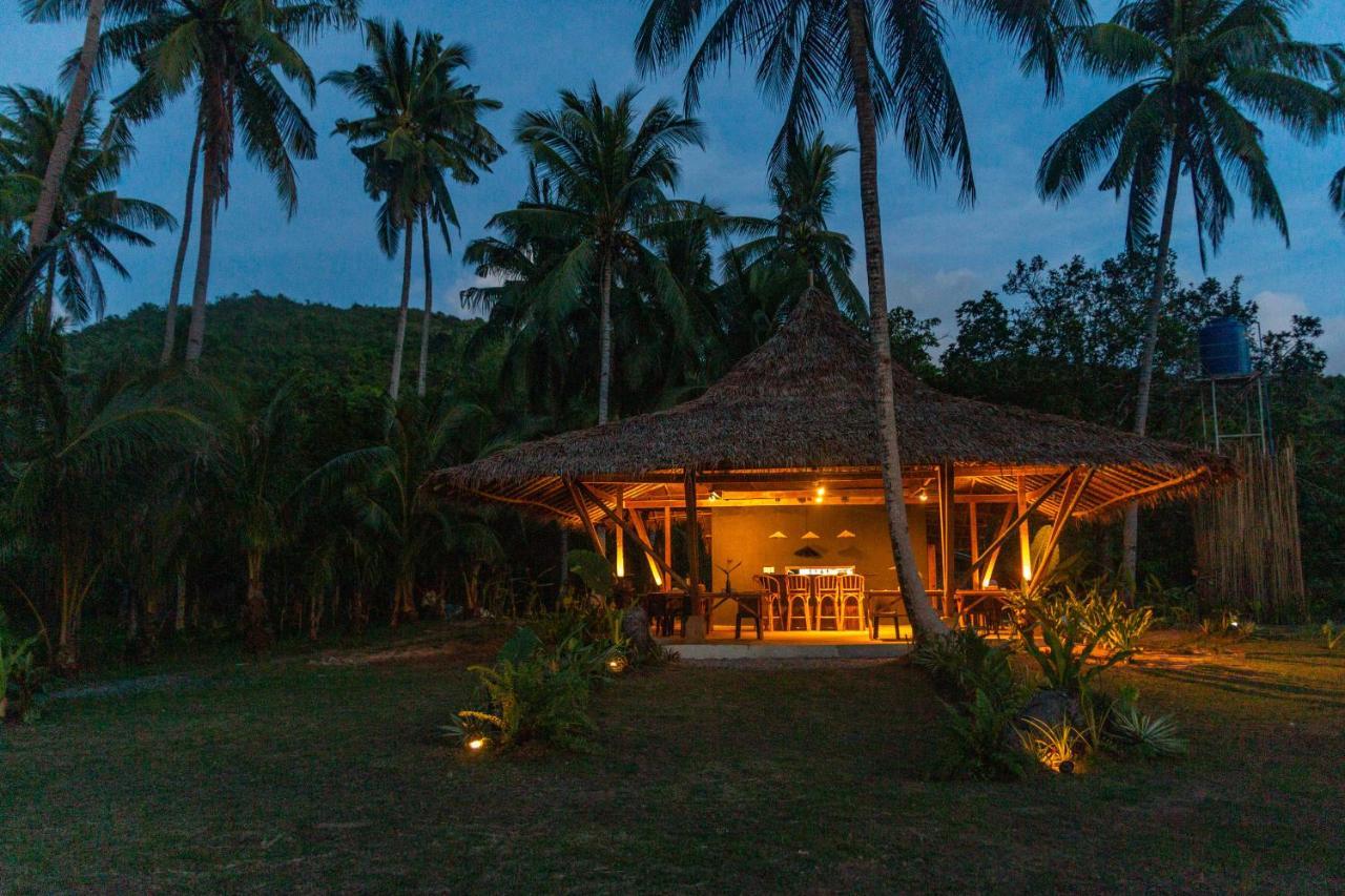 Eco Sanctuaries Nature Lodge Nacpan Beach, El Nido Eksteriør bilde