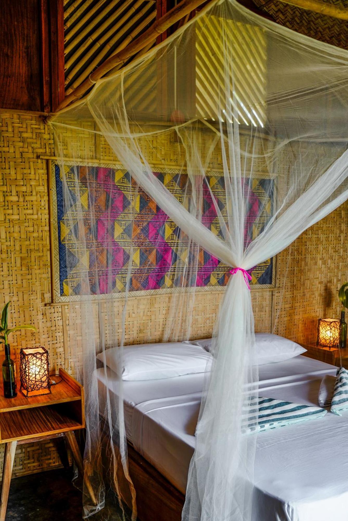 Eco Sanctuaries Nature Lodge Nacpan Beach, El Nido Eksteriør bilde