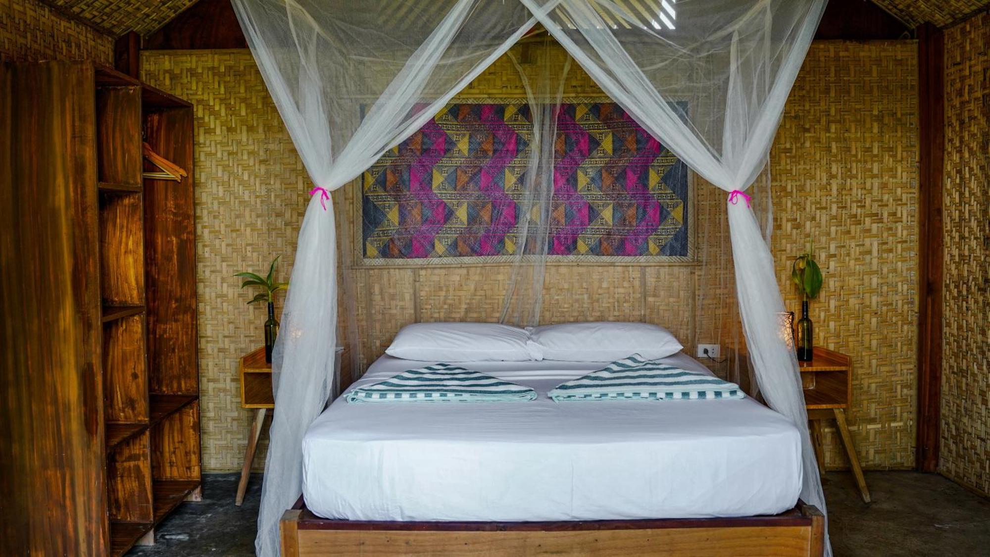 Eco Sanctuaries Nature Lodge Nacpan Beach, El Nido Eksteriør bilde
