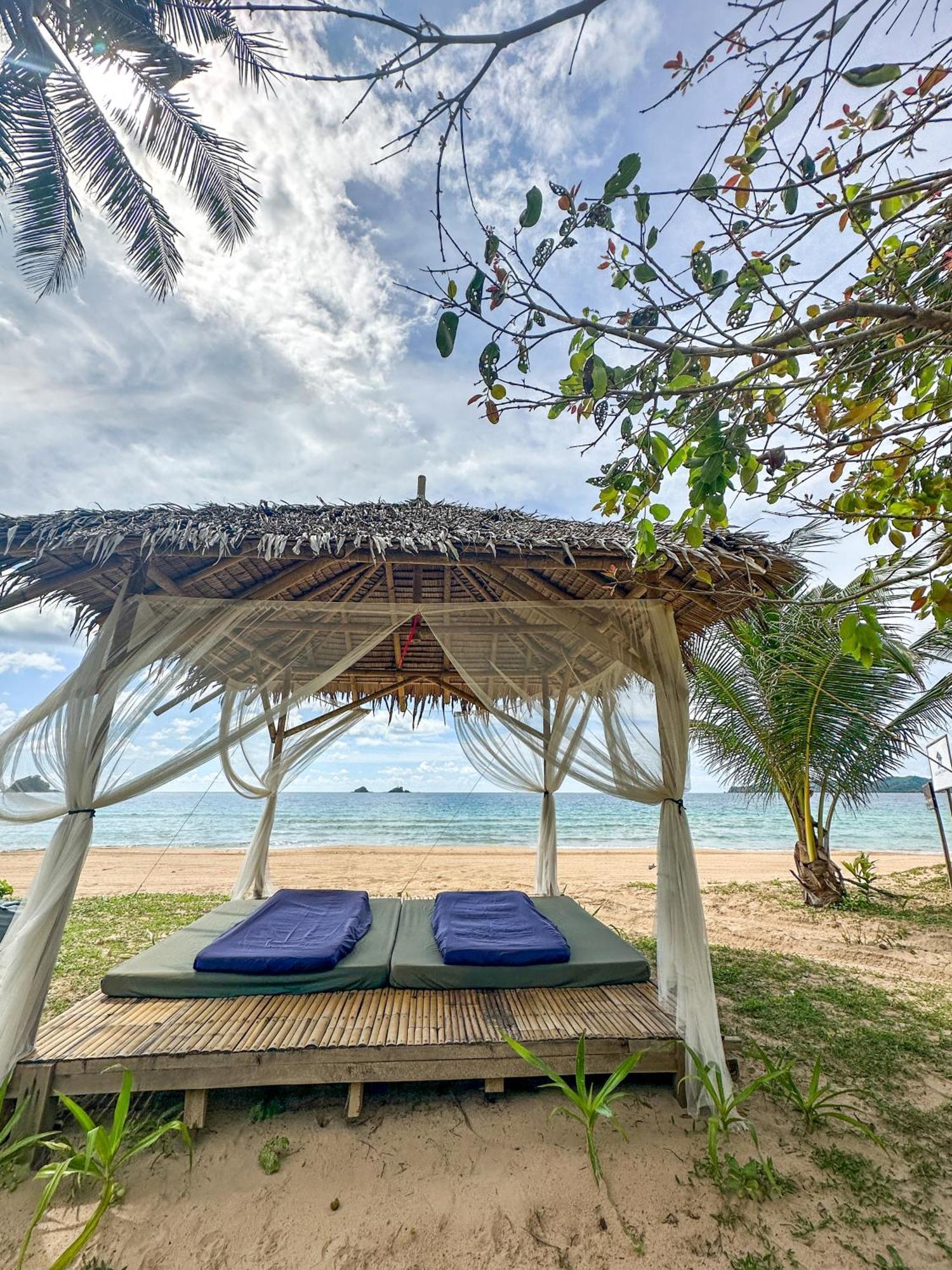Eco Sanctuaries Nature Lodge Nacpan Beach, El Nido Eksteriør bilde