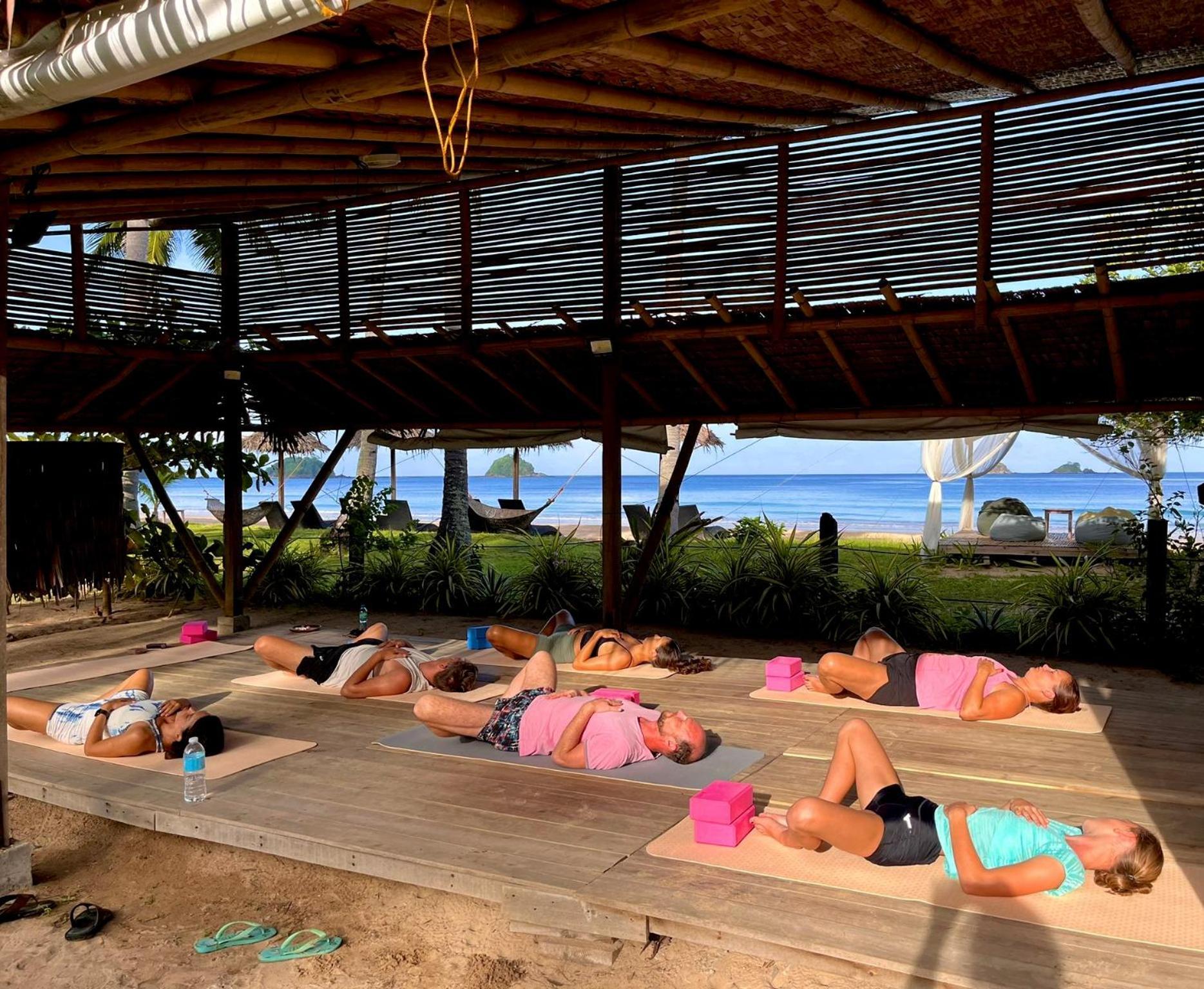 Eco Sanctuaries Nature Lodge Nacpan Beach, El Nido Eksteriør bilde