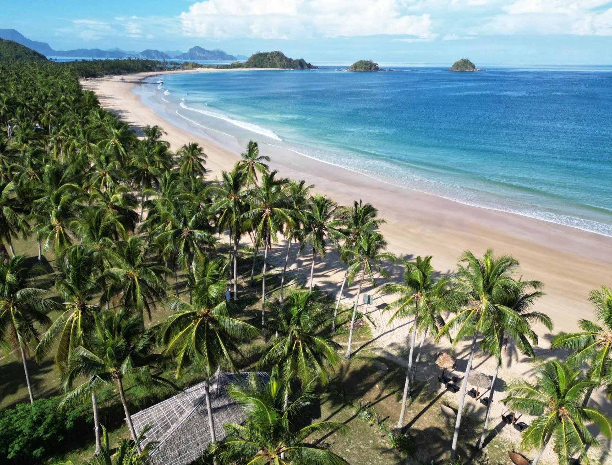 Eco Sanctuaries Nature Lodge Nacpan Beach, El Nido Eksteriør bilde